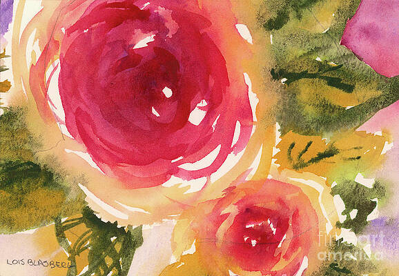 Easter Wall Art featuring the painting Mother And Child by Lois Blasberg