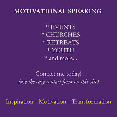 Motivational Speaking Opportunities by Mark Triplett