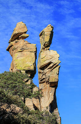 Island Wall Art featuring the photograph Mount Lemmon Boulders 2 by Dawn Richards