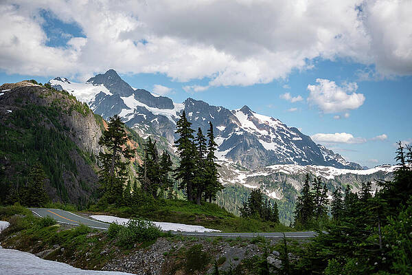 Majestic Snow-Capped Mountains Wall Art