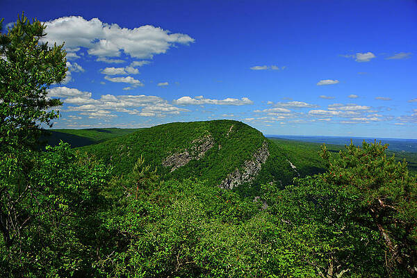 Wall Art featuring the photograph Mount Tammany From Mount Minsi 2 by Raymond Salani III