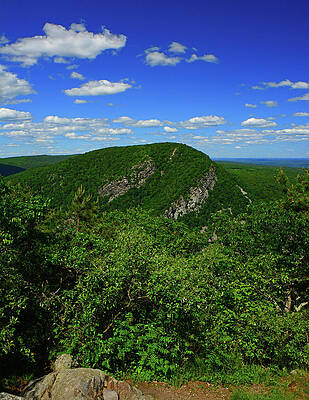 Wall Art featuring the photograph Mount Tammany Thermal Clouds 3 by Raymond Salani III
