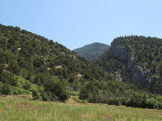 Colorado Wall Art featuring the photograph Mountain Cliff by Amanda R Wright