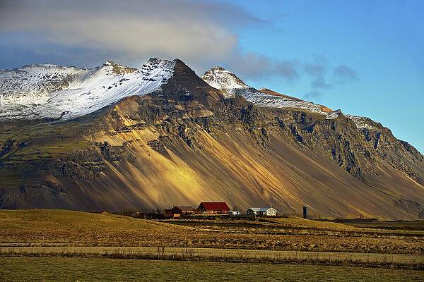 Mountain farm by Christopher Mathews