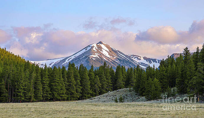 Colorado Wall Art featuring the photograph Mountain Sunrise by Shirley Dutchkowski