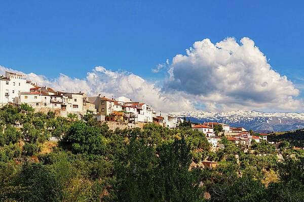 Nevada Photograph - Mountain Village In Spain by Tatiana Travelways