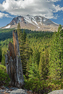 Nature Wall Art featuring the photograph Mt. Lassen Devastation Side by Charlie Osborn