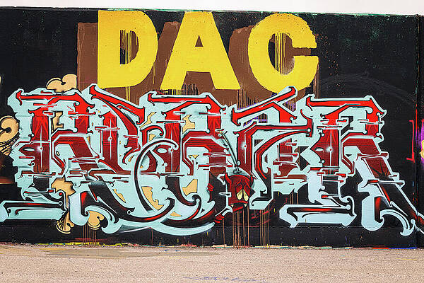Wall Art featuring the photograph Mural Mile - Dac by Robert Niemeier
