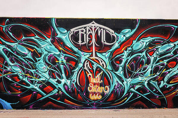 Wall Art featuring the photograph Mural Mile - Real Stand 1616 - RTMD by Robert Niemeier