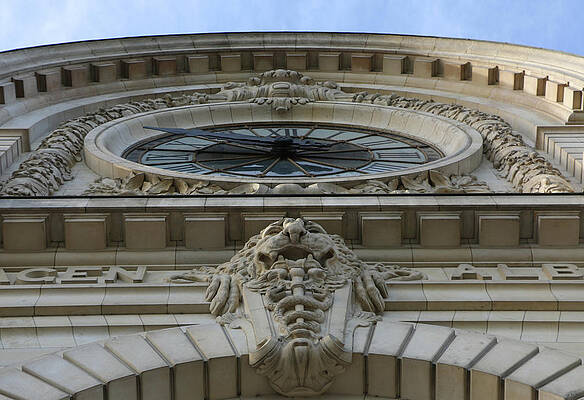 Clock Photograph - Musee D'Orsay Clock by Ron Berezuk