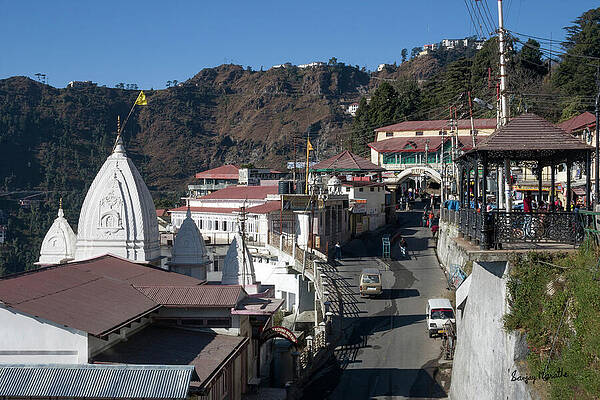 Landscape Wall Art featuring the photograph Mussoorie Entryway by Sanjay Marathe