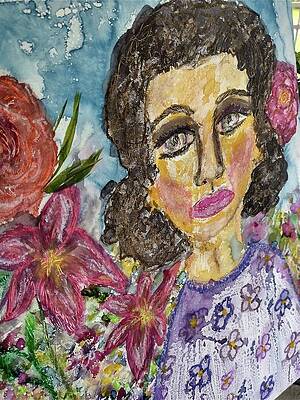 Woman Wall Art featuring the painting My Life My Way by Stacey Torres