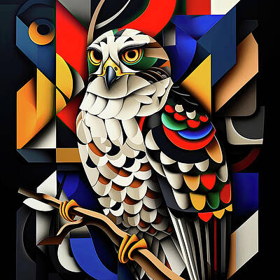 Digital Art - Falcon 2 by Gian Smith