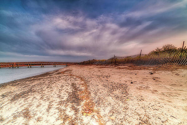 Wall Art featuring the photograph Mysterious Skies by Penny Polakoff