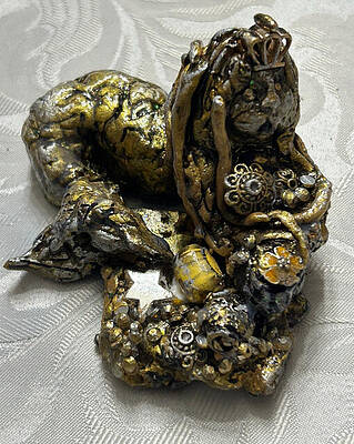 Mythical Creature Sculpture Wall Art