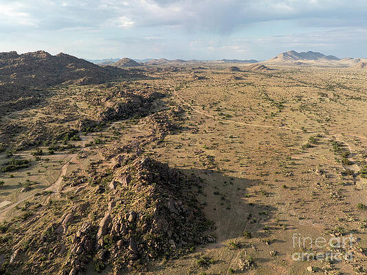 Landscape Photograph - Namibgrens Campsite, Camping Between Large Granite Boulders, Nam by Sami Sarkis Photography