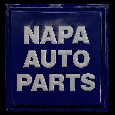 Wall Art featuring the photograph Napa Sign by Flees Photos