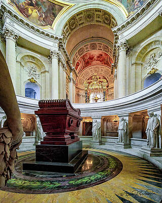 Heritage Wall Art featuring the photograph Napoleon's Tomb by Steven Dos Remedios