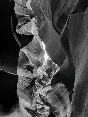 Majestic Slot Canyon View Photograph