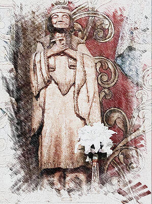 Mixed Media - Native American Art by Tatiana Travelways
