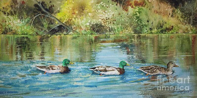 Wall Art featuring the painting Natural Attraction by Sybil Riead