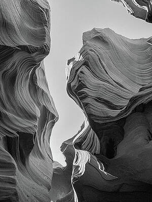 Majestic Rock Formations in Canyon Photograph