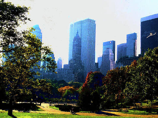Natural Skyline Print