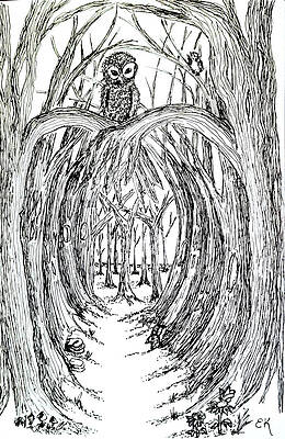 Wall Art featuring the drawing Nature Needs Nurturing Too by Eileen Kelly