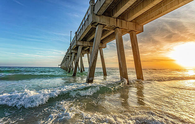 Florida Photograph - Navarre Glow by Chris Spencer