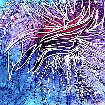 Dynamic Wall Art featuring the mixed media Nbs2405 by Eileen Kelly