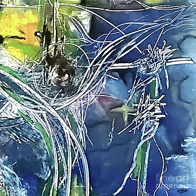 Dynamic Wall Art featuring the mixed media Nbs2415 by Eileen Kelly