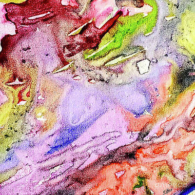 Modern Wall Art featuring the mixed media Nbs2425 by Eileen Kelly