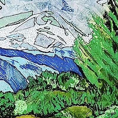 Modern Wall Art featuring the mixed media Nbs2426 by Eileen Kelly