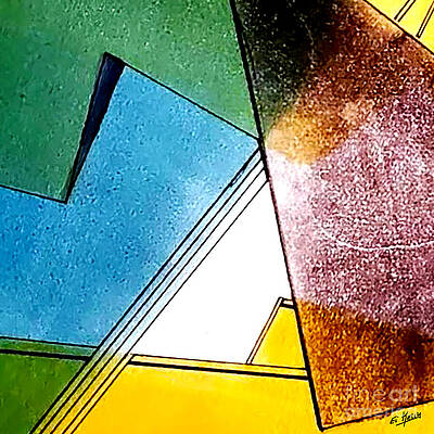 Modern Wall Art featuring the mixed media Nbs2430 by Eileen Kelly