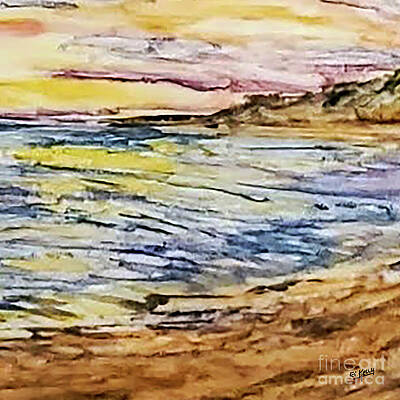 Modern Wall Art featuring the mixed media Nbs2432 by Eileen Kelly