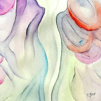 Modern Wall Art featuring the mixed media Nbs2436 by Eileen Kelly