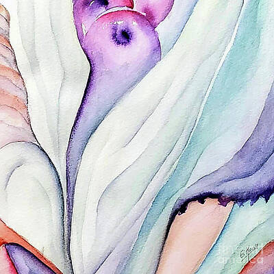 Modern Wall Art featuring the mixed media Nbs2438 by Eileen Kelly