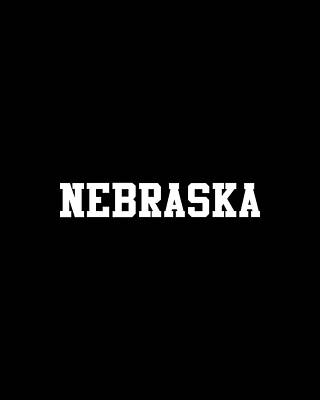 Cool Wall Art featuring the digital art Nebraska by Flippin Sweet Gear