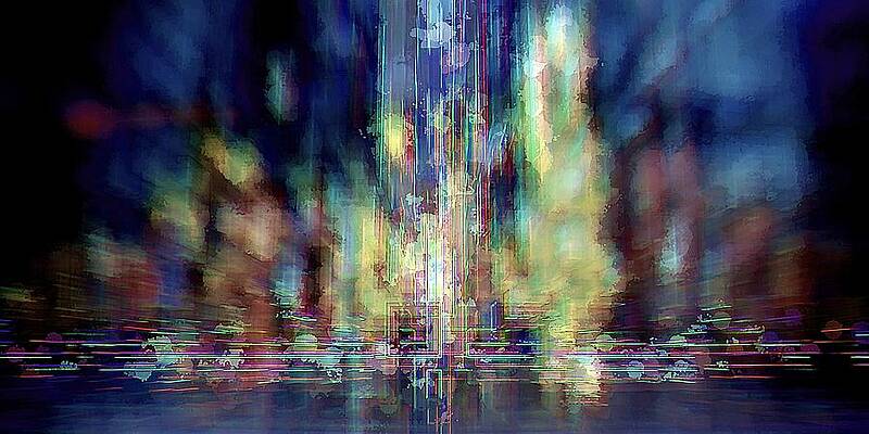 Abstract Digital Art - Lightmare by David Manlove