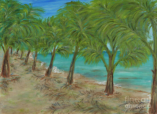 Water Painting - Nevaeh by Tammy Terres - Dezigner Reflexions