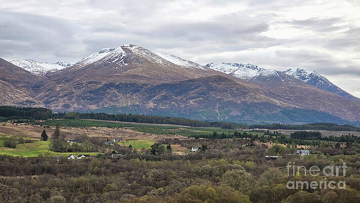 Scotland Wall Art featuring the photograph Nevis Mountain Range - Highlands, Scotland by Jeff Saunders