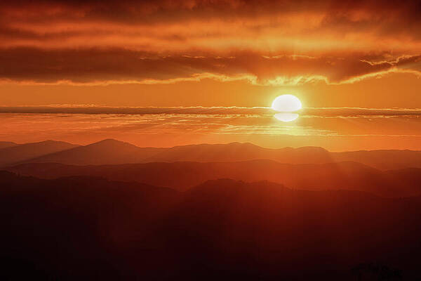 Mountain Photograph - New Day Dawning by Dodie Ross