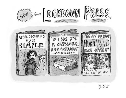 Joy Drawing - New From Lockdown Press by Roz Chast