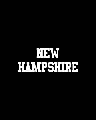 New Hampshire Wall Art featuring the digital art New Hampshire by Flippin Sweet Gear