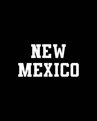 Mexico Wall Art featuring the digital art New Mexico by Flippin Sweet Gear