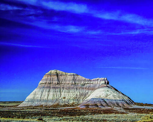 Desert Photograph - New Mexico Rock Formation by Tommy Farnsworth