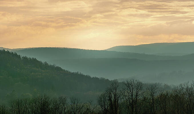 Winter Wall Art featuring the photograph New Milford Hills by Dave King