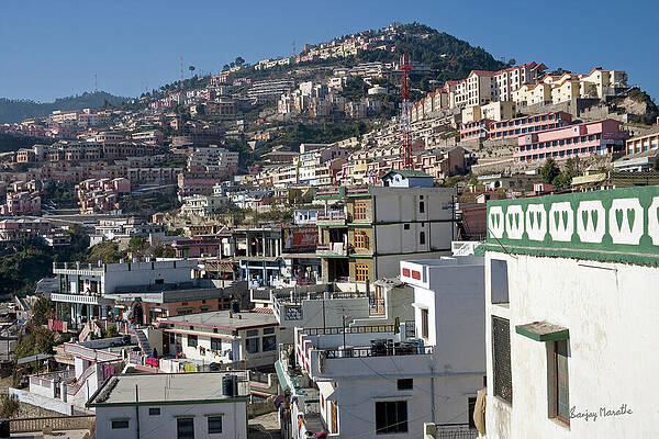 Hill Station Wall Art featuring the photograph New Tehri Cityscape-1 by Sanjay Marathe