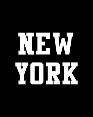 Cool Wall Art featuring the digital art New York by Flippin Sweet Gear