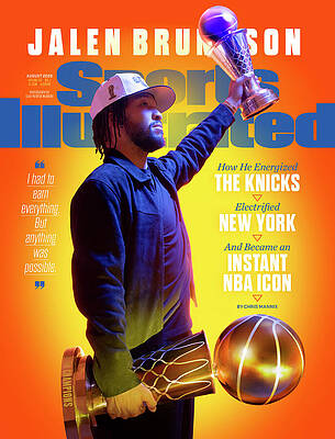Jalen Brunson on Sports Illustrated Cover Wall Art